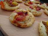 Tartelettes chèvre-lardons #aperitif