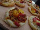 Tartelettes tomates cerises - lardons #aperitif