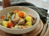 Mijote de veau aux poireaux et carottes avec ou sans cookeo