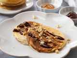 Pancakes façon snickers