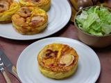 Quiche sans pate legere chevre poivrons