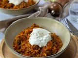 Risotto bolognaise burrata avec ou sans cookeo