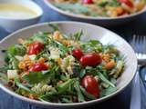 Salade de pates roquette comte