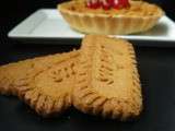 Tartelettes chocolat blanc fruits rouges et spéculoos