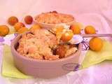 Crumble aux mirabelles et coco