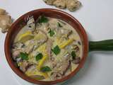 Blanquette de veau au gingembre et à la citronnelle