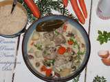 Blanquette de veau aux légumes d'hiver