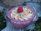 Bol de chia aux fruits rouges