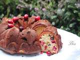 Bundt cake aux cranberries