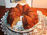 Bundt cake châtaigne, figues et noisettes