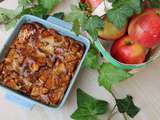 Clafoutis aux pommes caramélisées au beurre salé