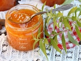 Confiture abricots et verveine