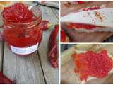 Confiture de poivrons rouges au piment d'Espelette