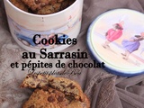 Cookies au sarrasin et aux pépites de chocolat - balade bretonne