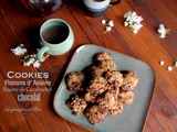 Cookies aux flocons d'avoine, beurre de cacahuètes et au chocolat