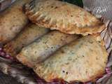 Empanadas à la riste d'aubergines et féta