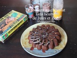 Fondant au chocolat sans beurre de Jules et Zoé