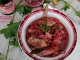 Lapin à la kriek et aux griottes