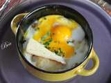 Oeufs cocotte aux endives au maroilles - balade régionale