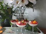 Panna cotta aux fraises