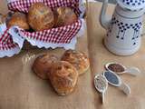 Petits pains aux graines à la farine d'antan