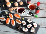 Plateau de sushis maison