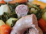 Potée à l'andouille et chou kale - Balade régionale, la mare à Goriaux