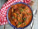 Poulet à la sauce tomate crémeuse parfumée à l'aneth