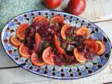 Salade de betteraves aux oranges sanguines