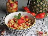 Salade de fruits à la Bêtise de Cambrai