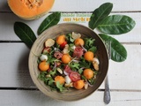 Salade italienne au melon