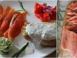 Saumon gravlax aux 5 baies pour une assiette gourmande