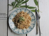 Tagliatelles au petit épeautre et beurre de sauge