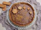 Tarte à la mousse de chocolat et aux spéculoos