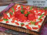 Tarte aux fraises à la crème de Philippe Conticini