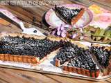 Tarte aux myrtilles du Gazon Martin - Balade vosgienne