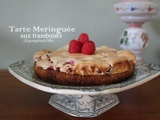 Tarte meringuée aux framboises