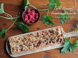 Tarte streusel rhubarbe framboise