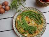 Tortilla aux asperges sauvages