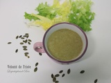 Velouté de frisée au lait de coco