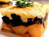 Parmentier de boudin noir du Sud Ouest aux deux pommes « Tradition et Terroir »