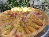 Tarte aux nectarines