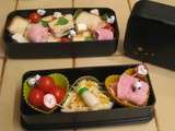 Bento sandwich jambon cuit - salade - houmous