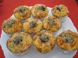 Muffins façon pizza