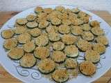 Rondelles courgettes crumble