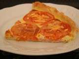 Tarte a la tomate et a la moutarde