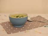 VELOUTÉ de courgettes - poireaux (Recette light)