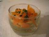 Verrine saumon - ananas - avocat