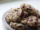 Cookies rustiques aux fruits secs [vegan]