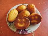 Madeleines au citron